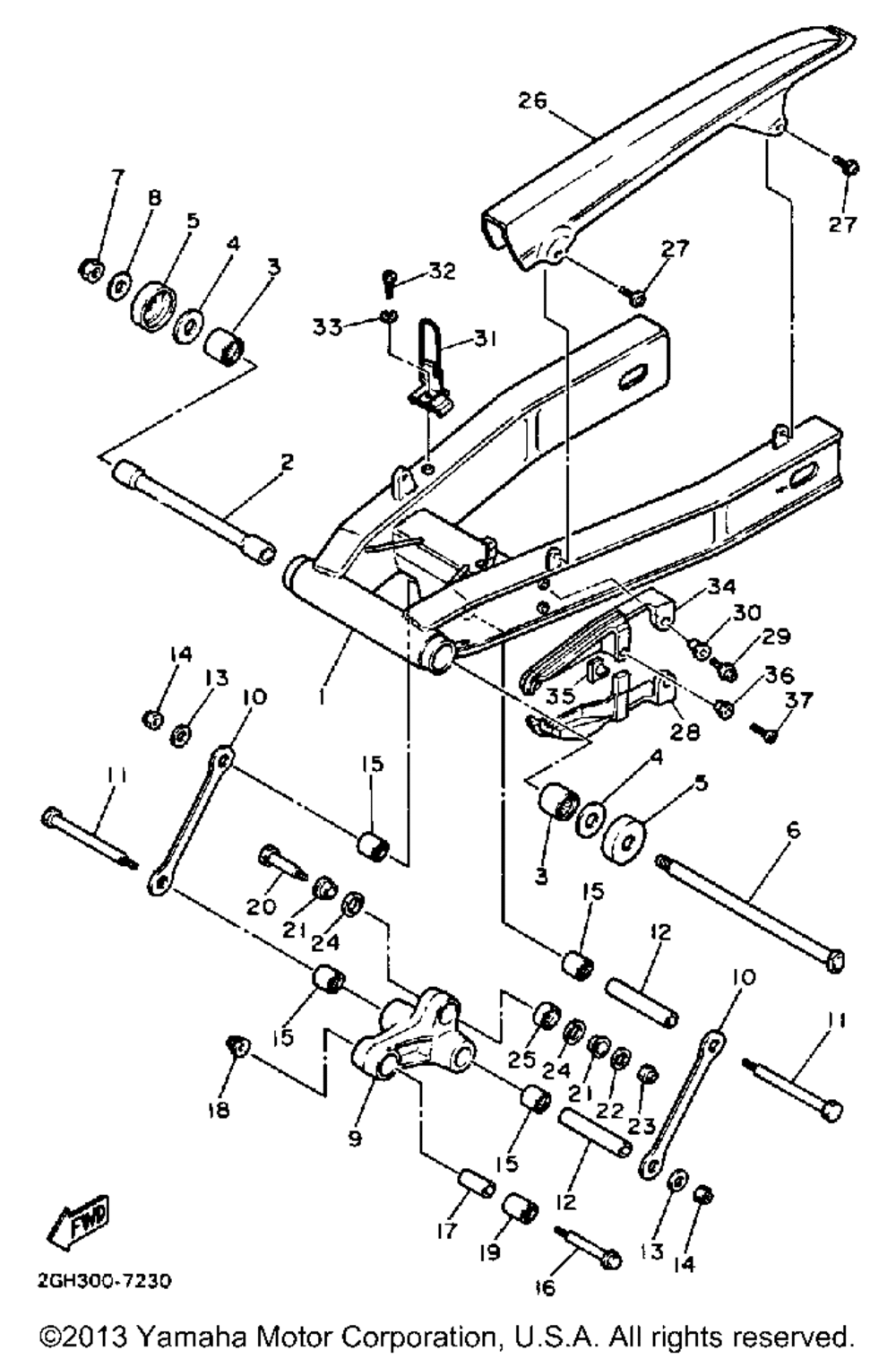 Swing arm