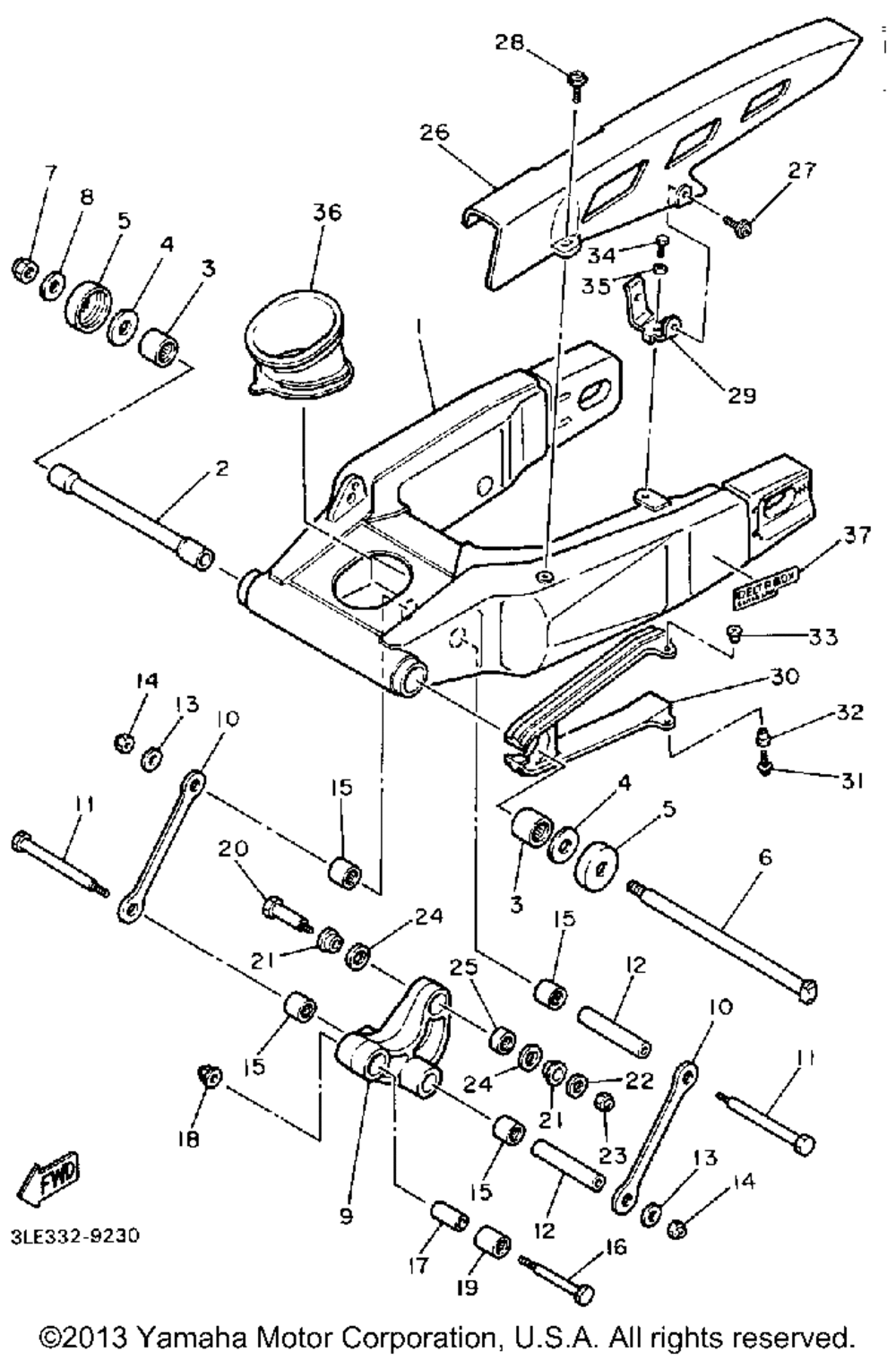 Swing arm