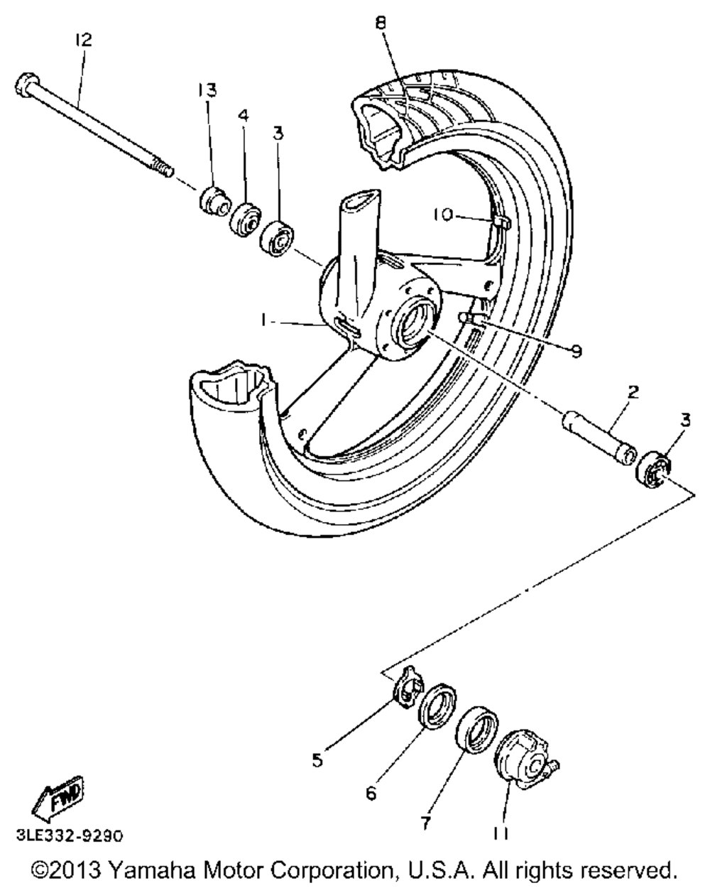 Front wheel