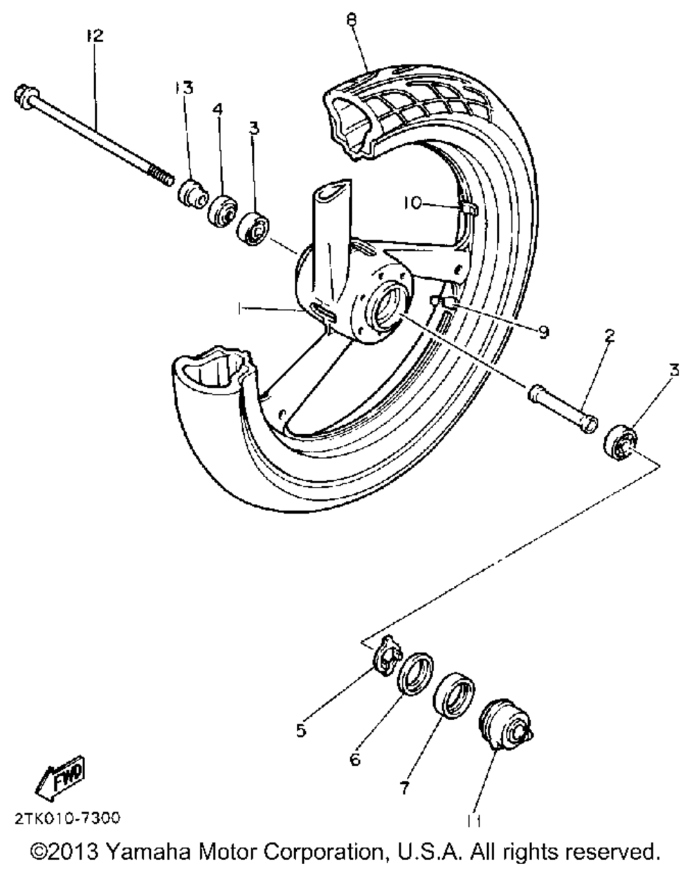 Front wheel