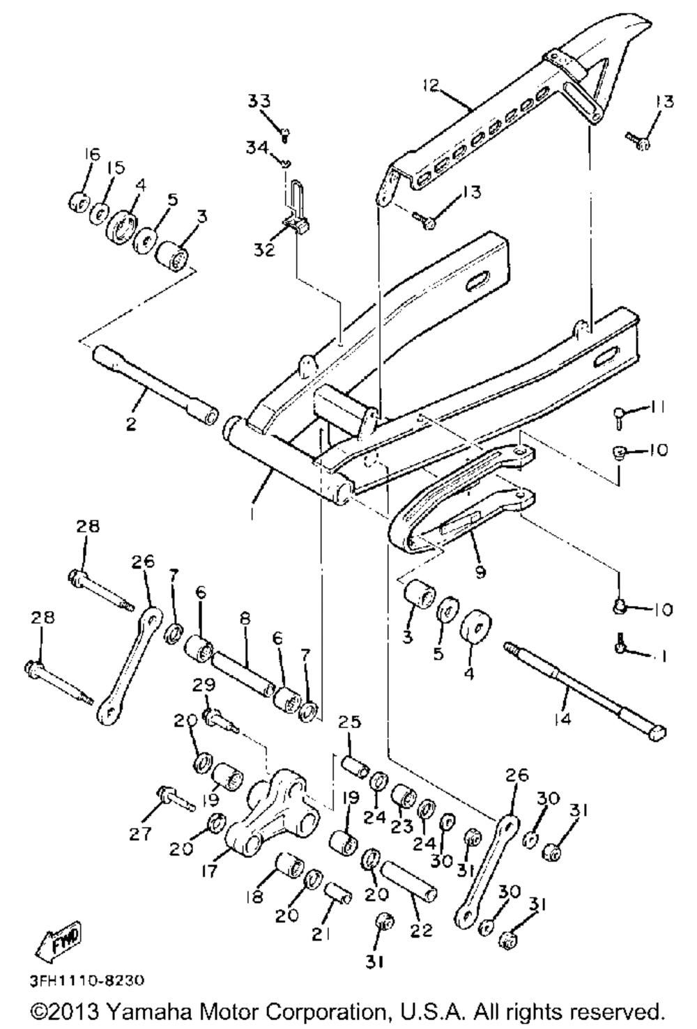 Swing arm