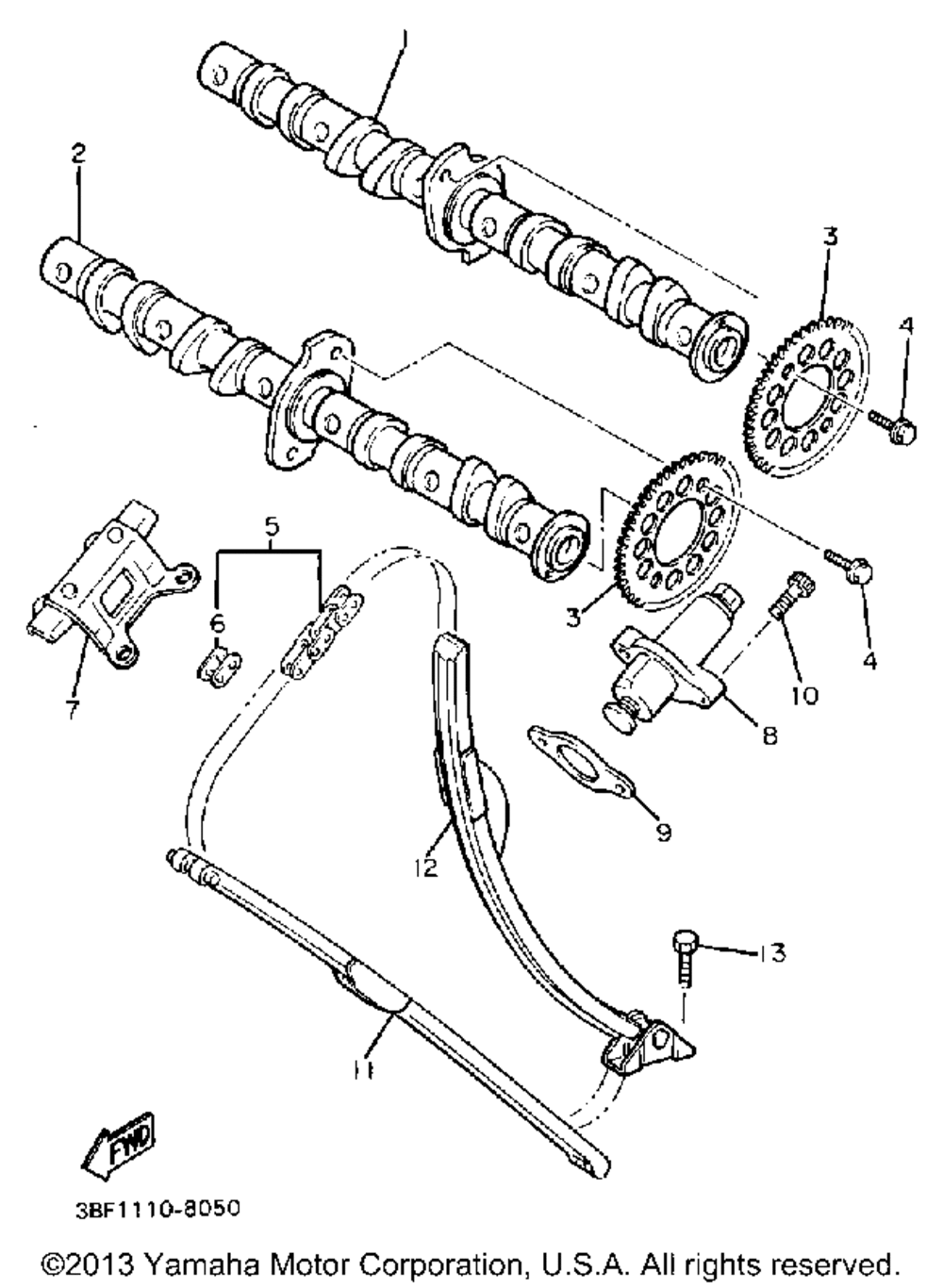 Camshaft chain