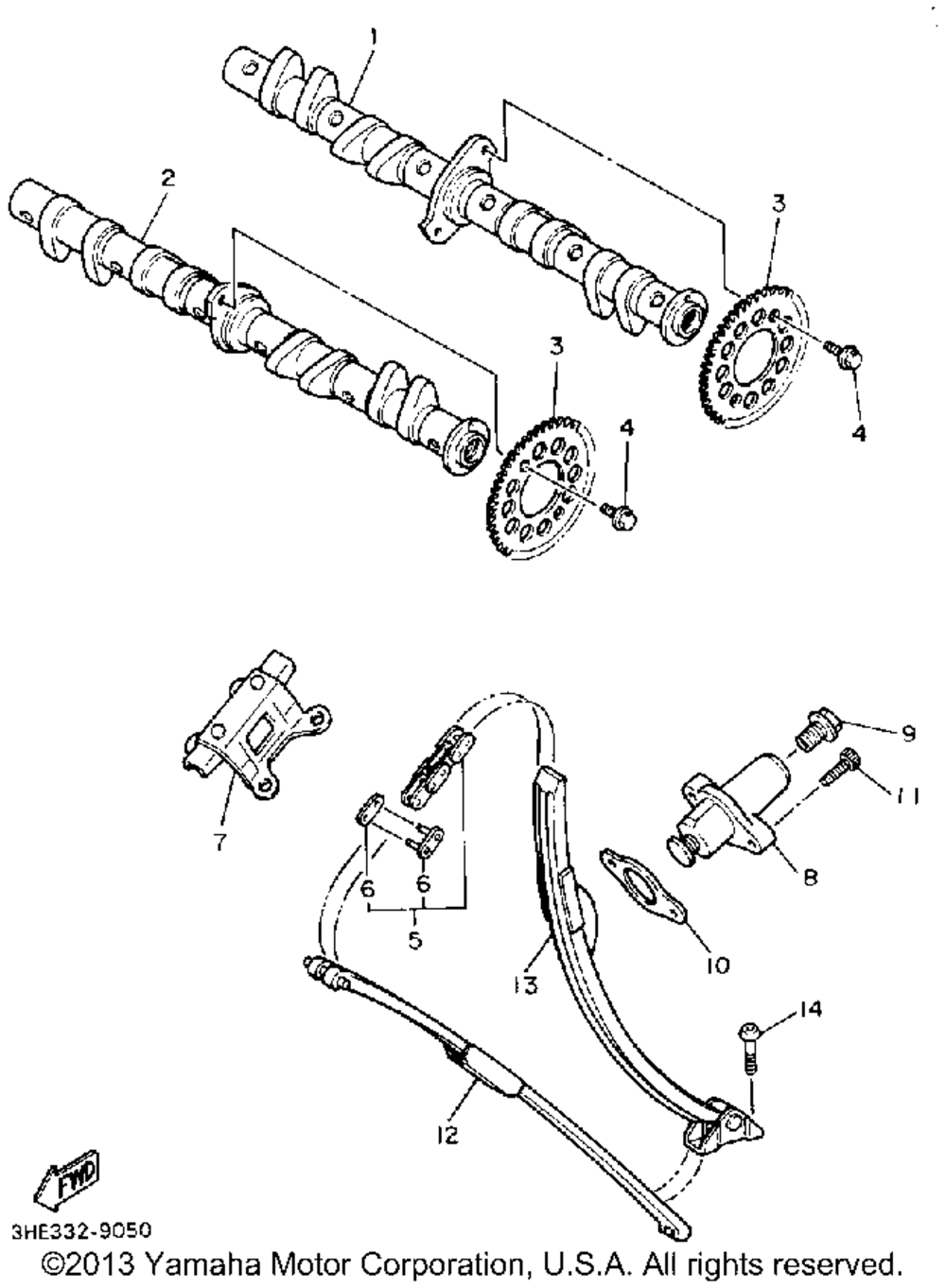 Camshaft chain