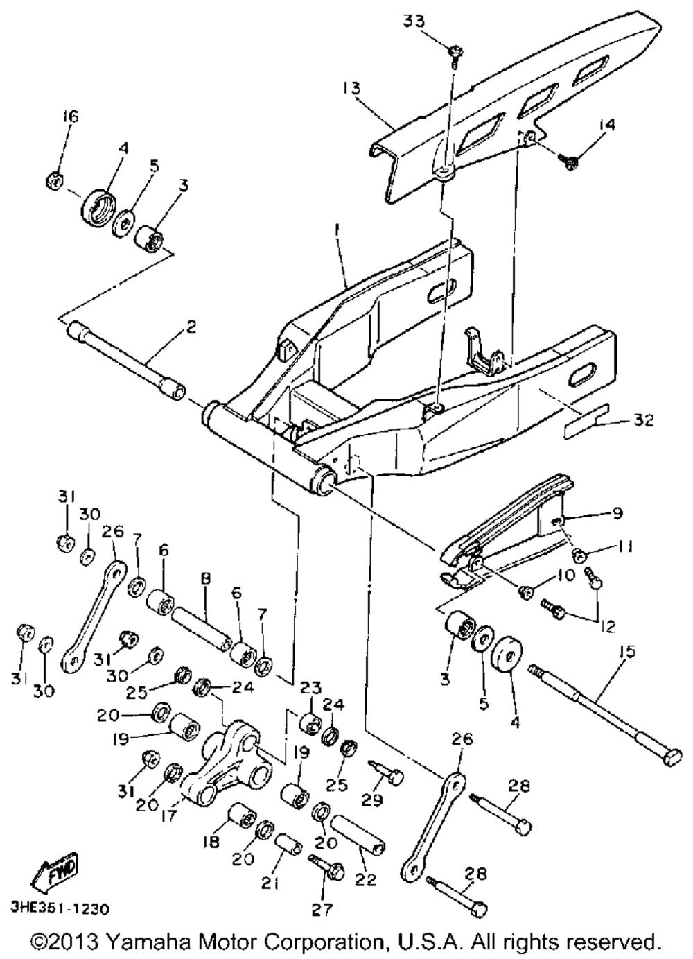 Swing arm