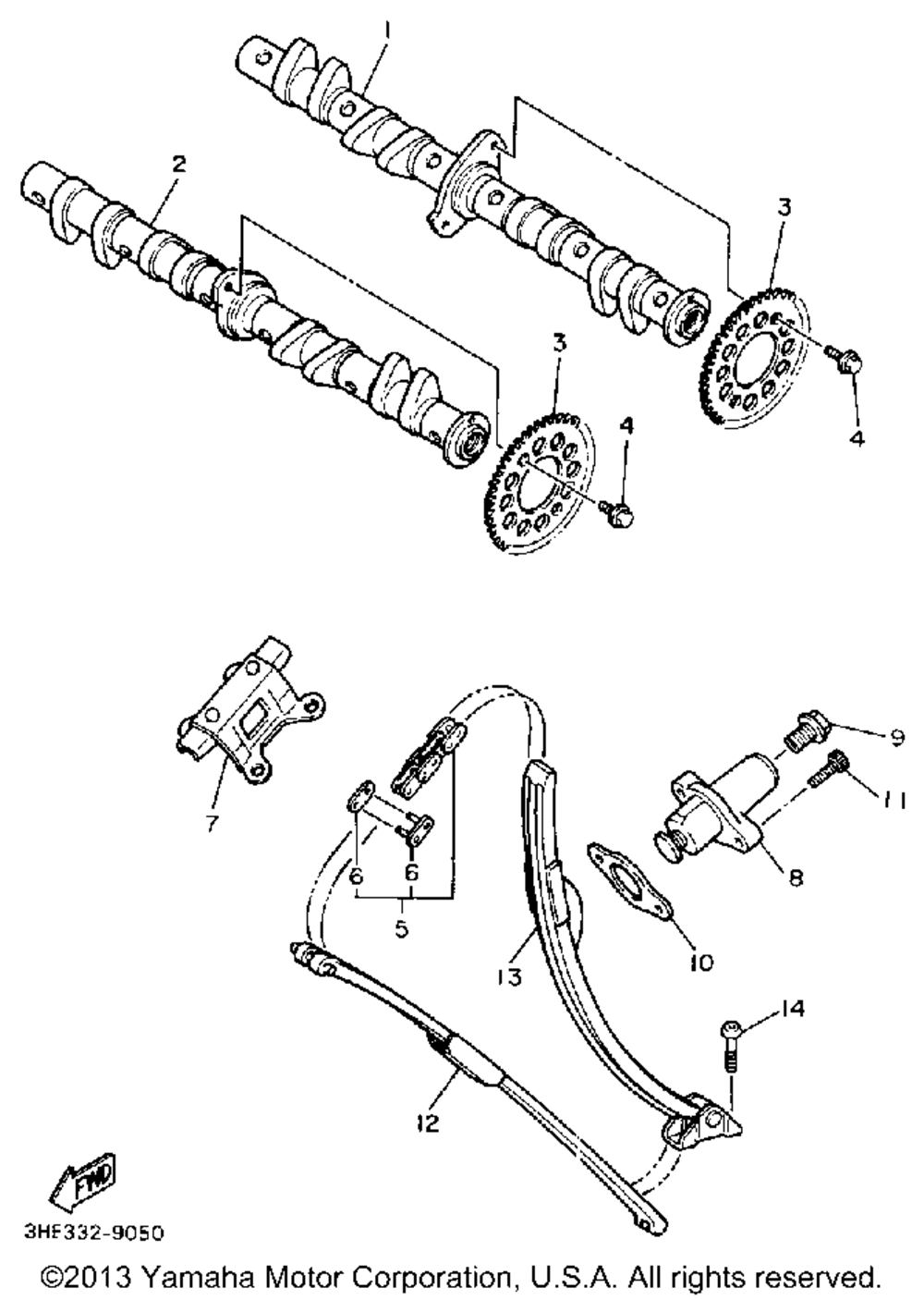 Camshaft chain