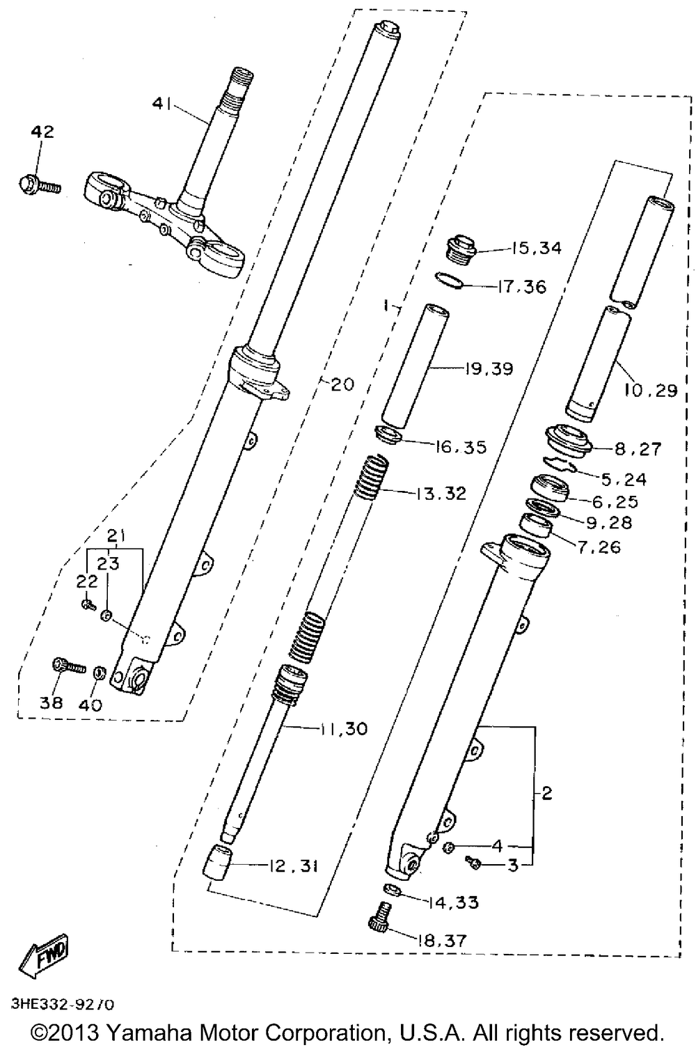 Front fork