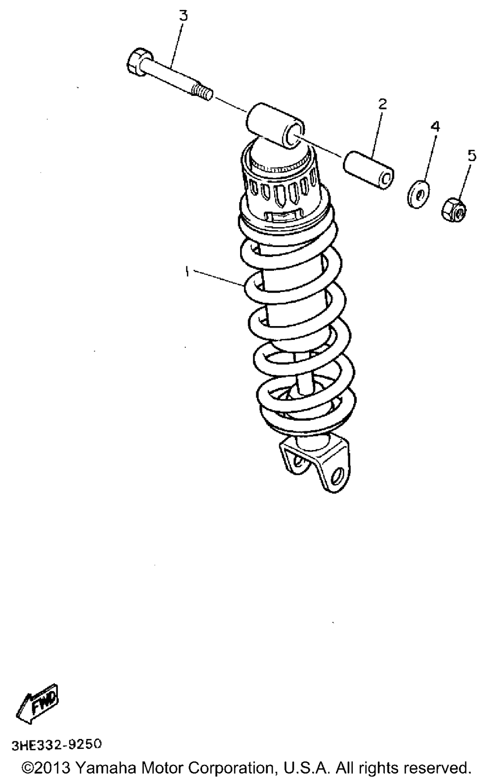 Rear suspension