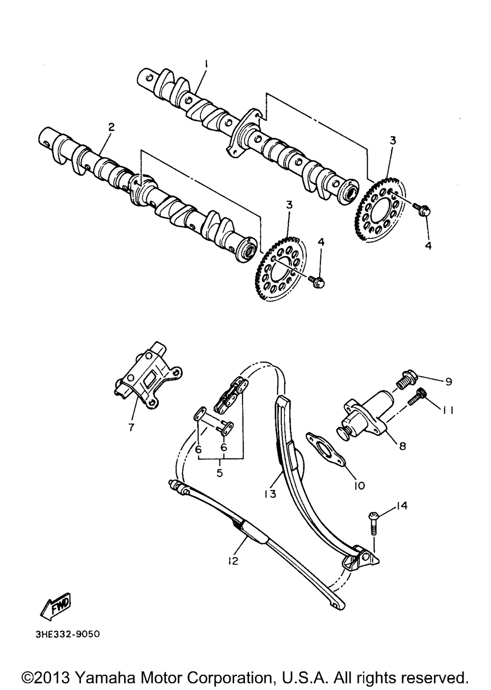 Camshaft chain