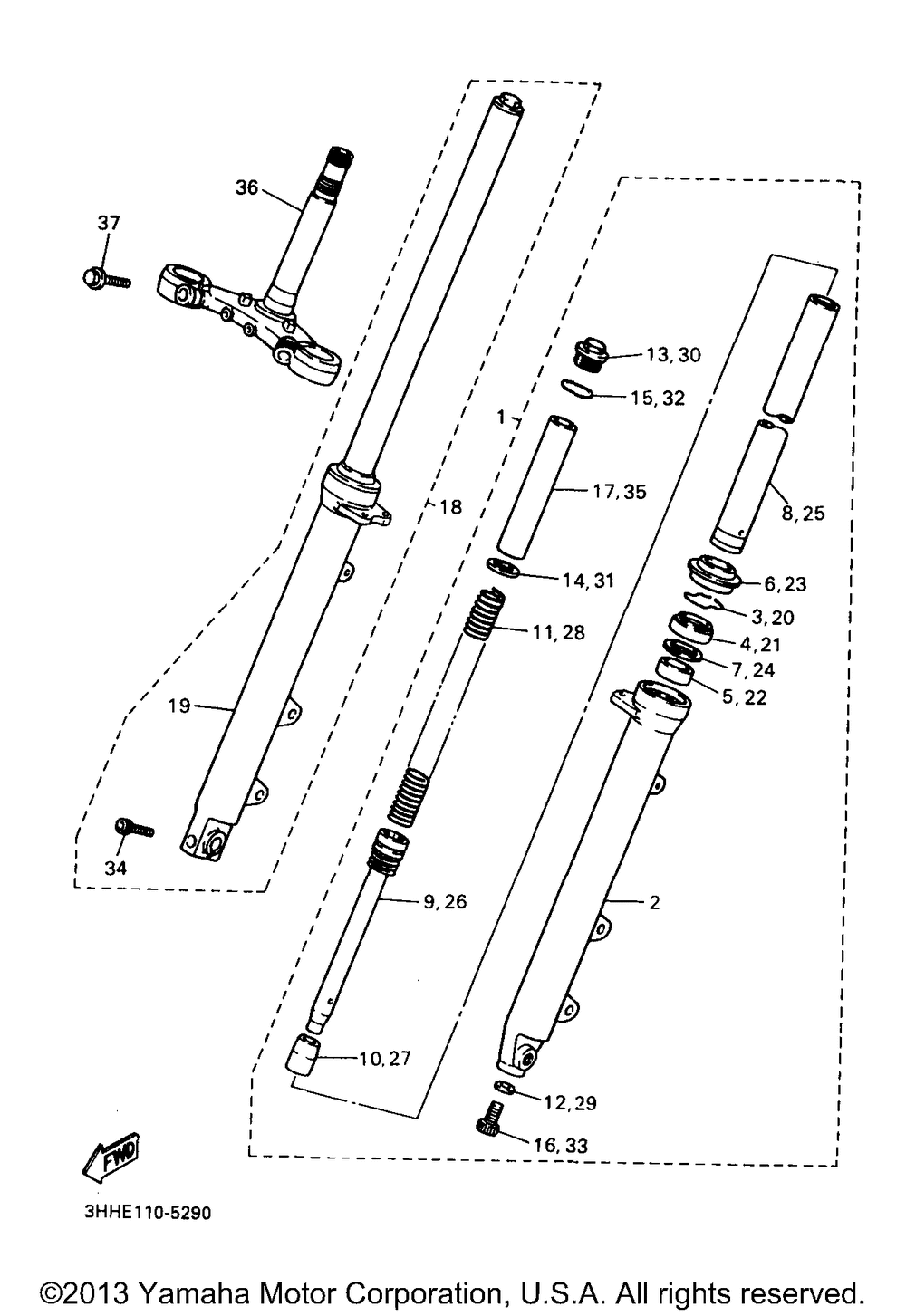 Front fork