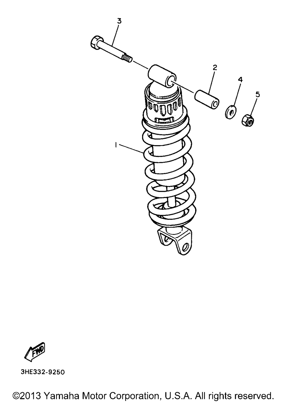 Rear suspension