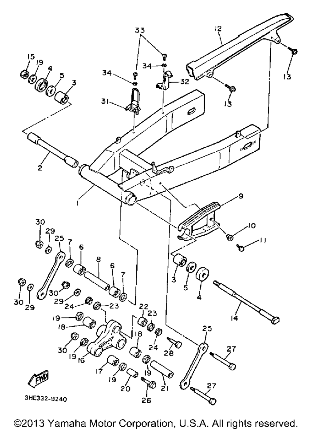 Swing arm