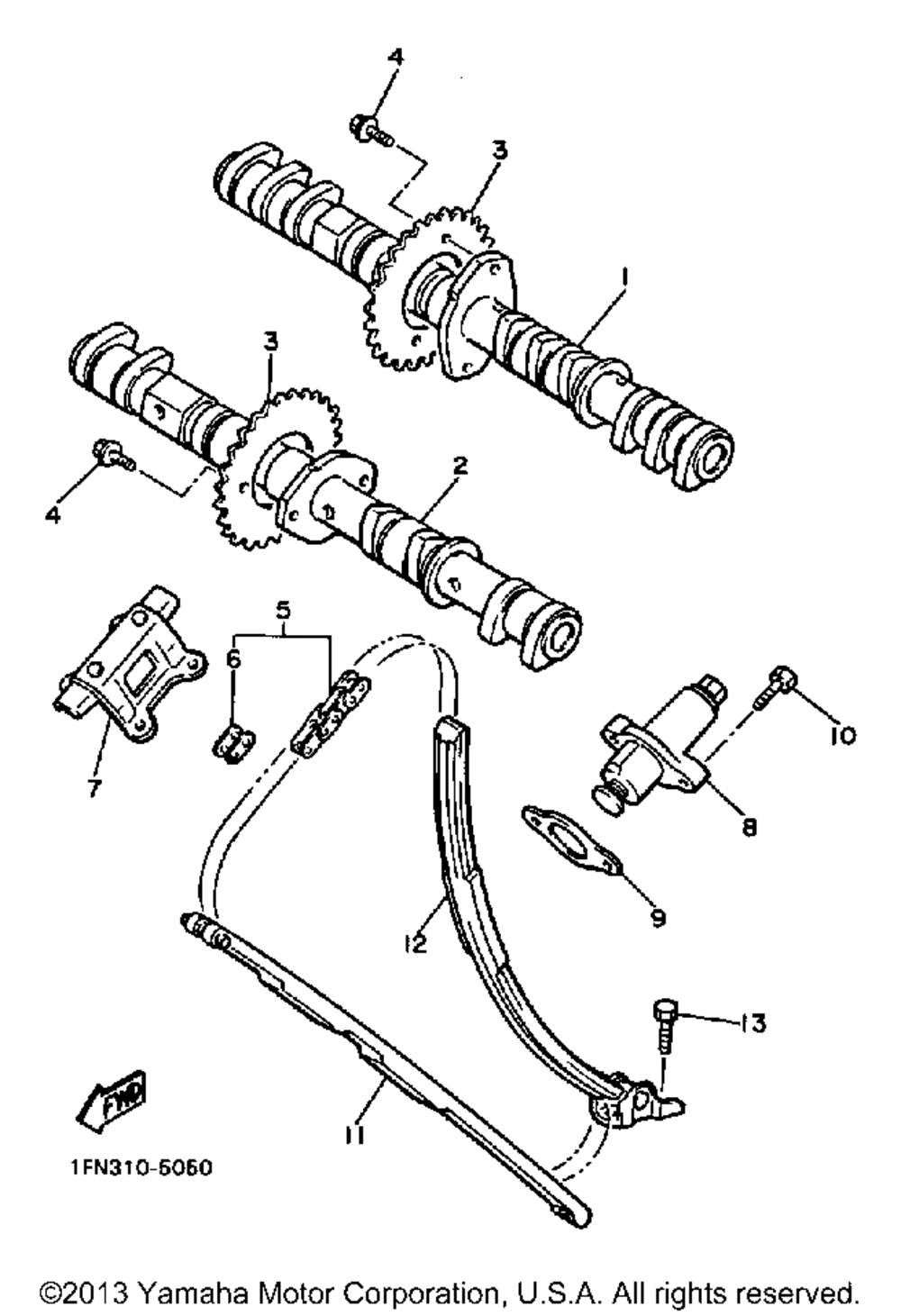 Camshaft chain