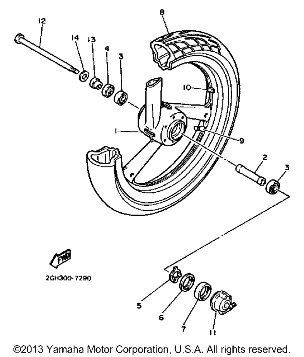 Front wheel