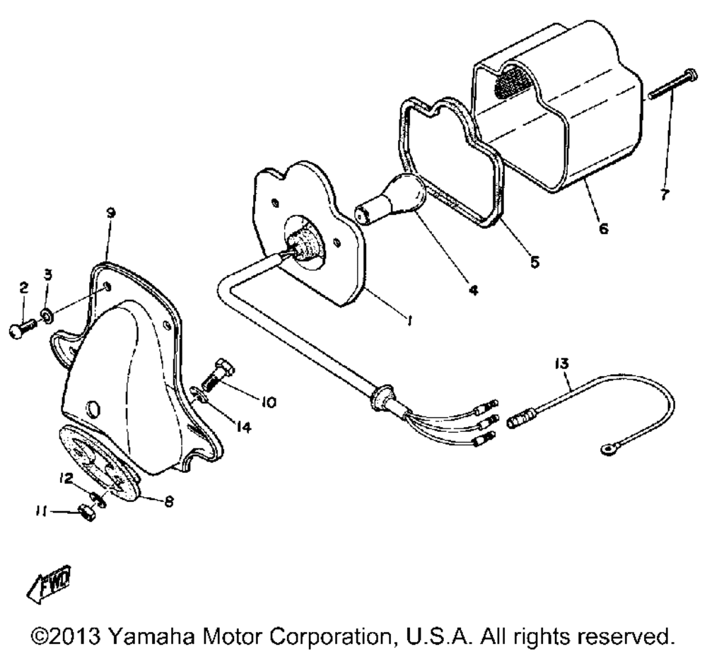 Tail lamp (g6s)