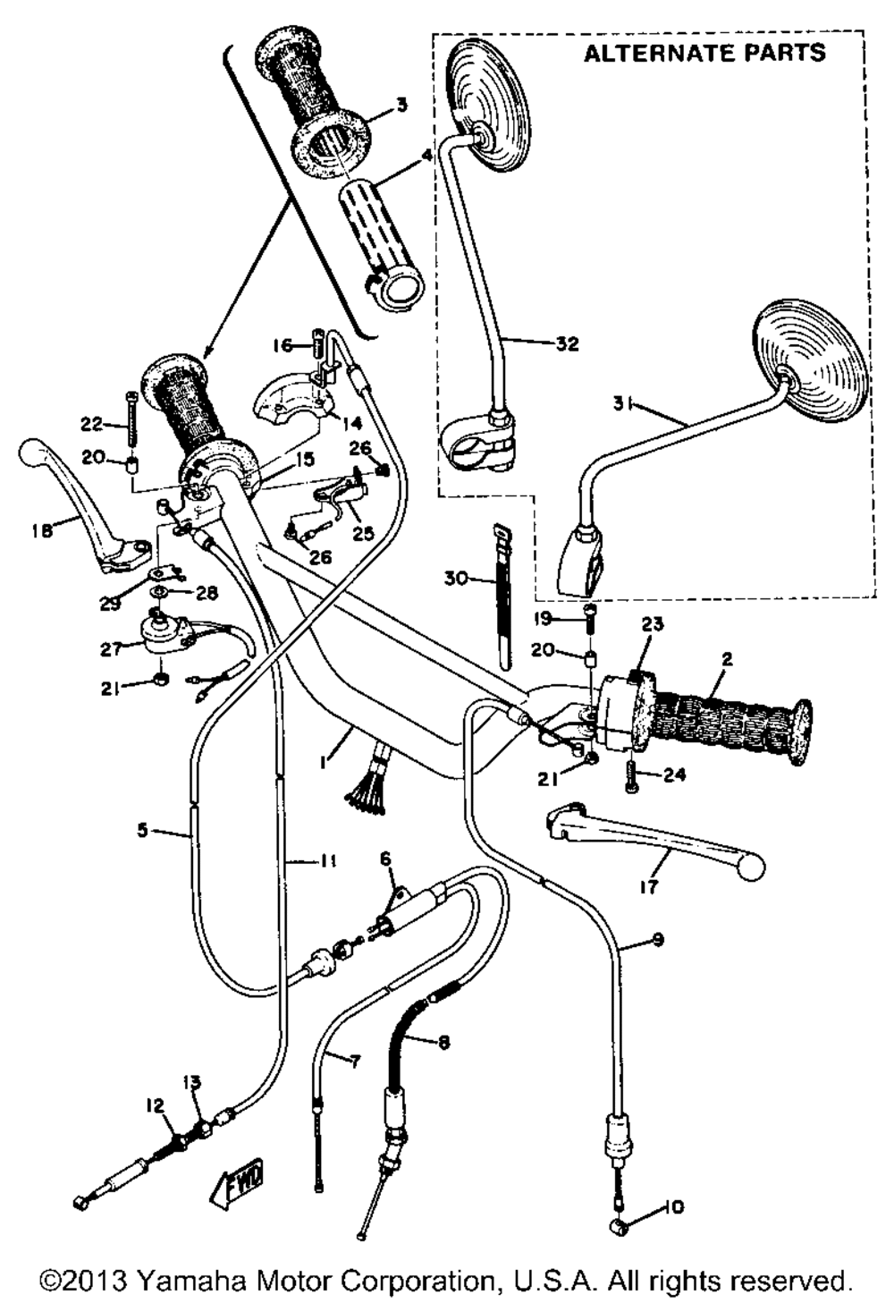 Handle - wire