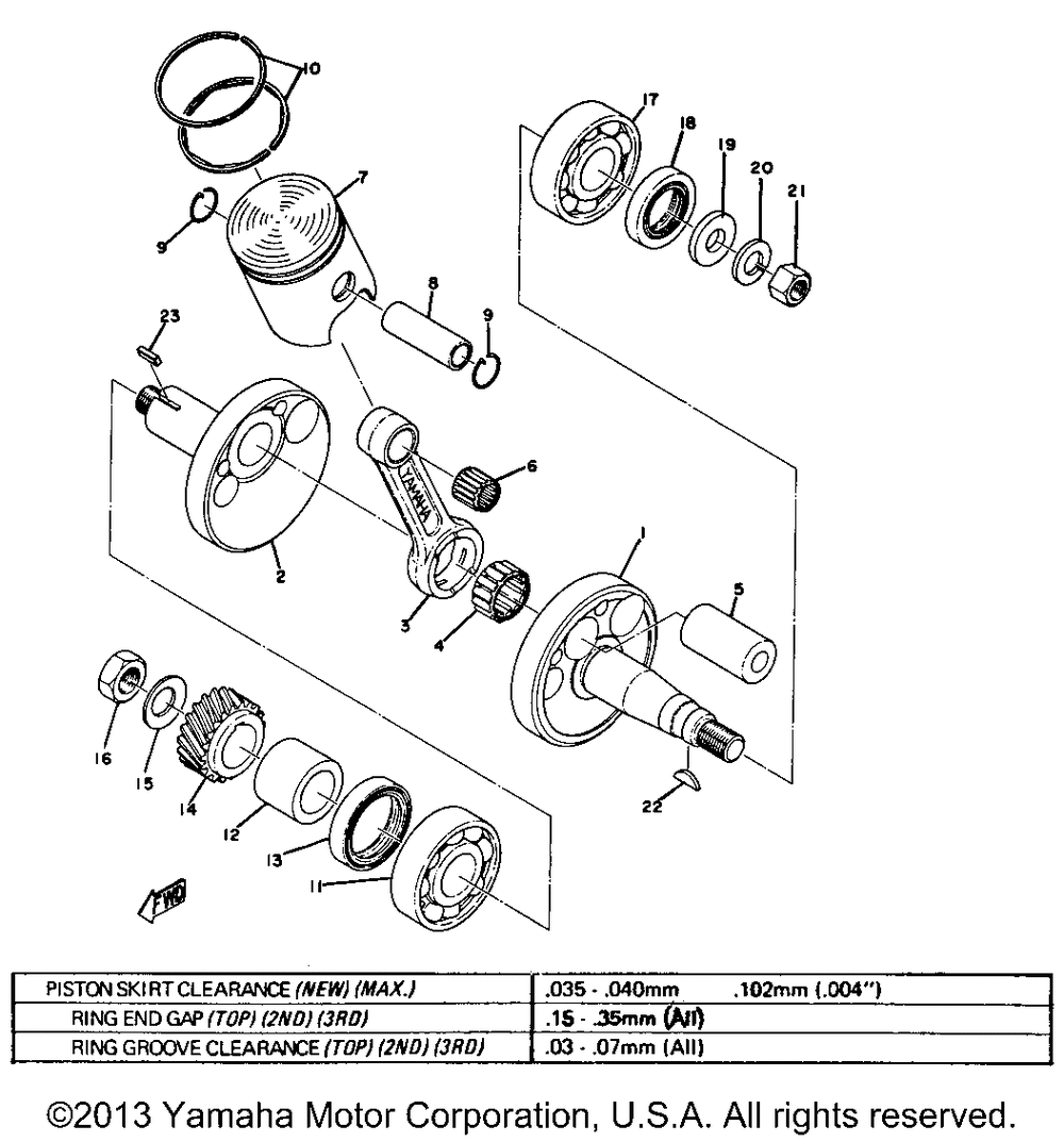 Crank - piston