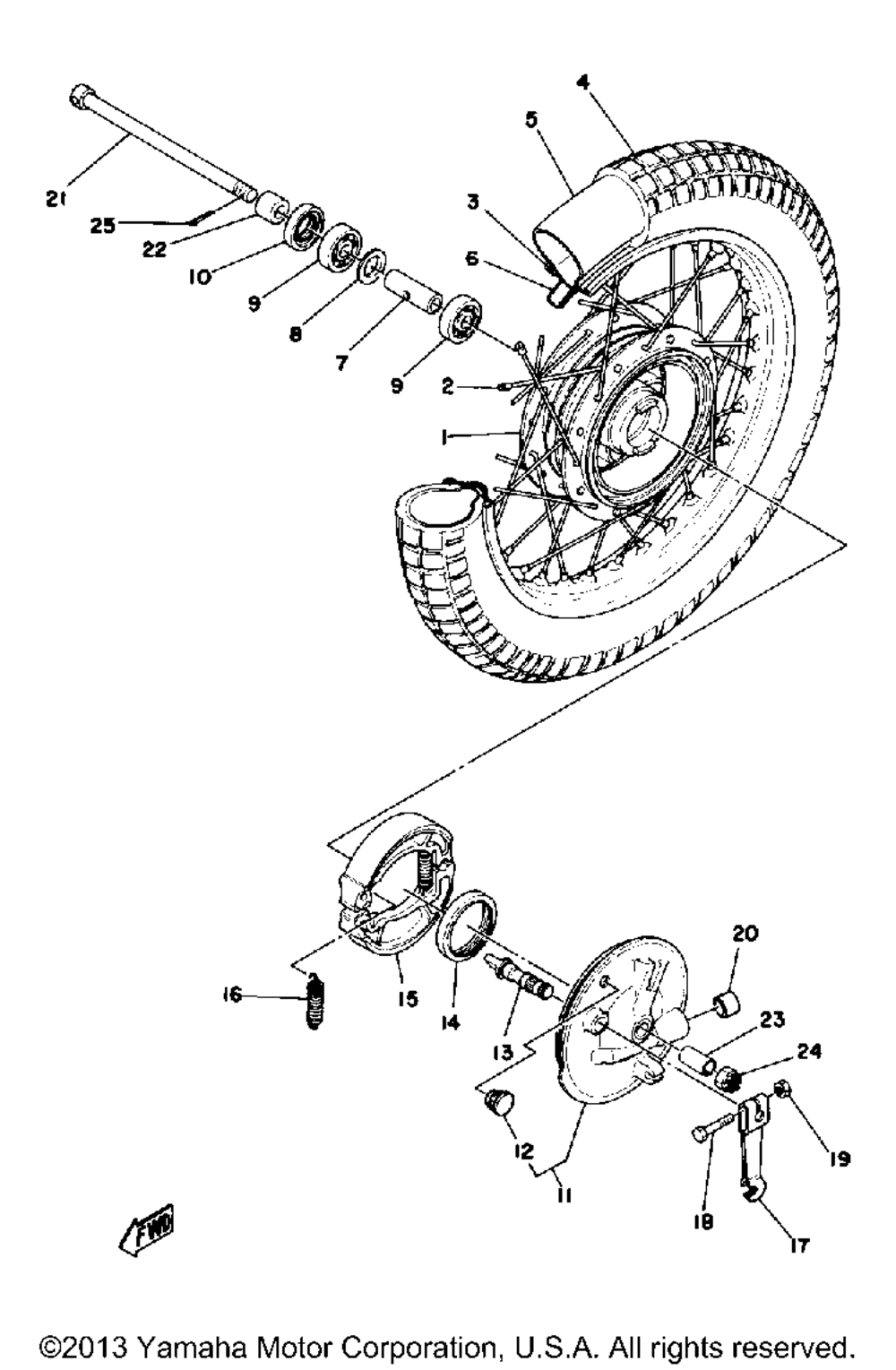 Front wheel