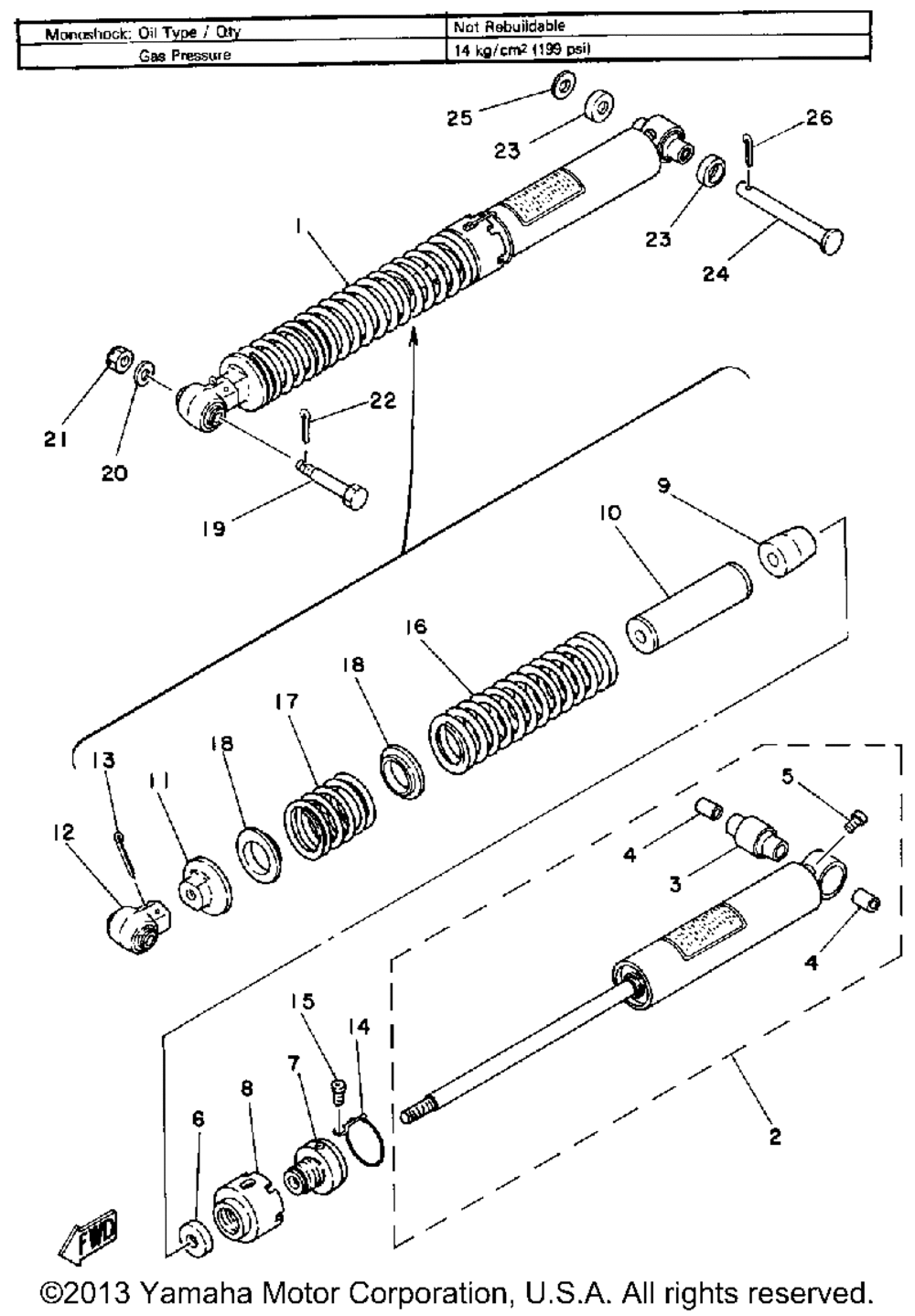 Rear suspension