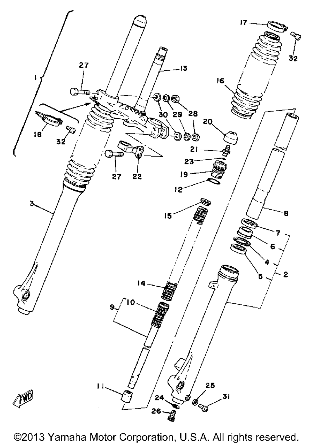 Front fork