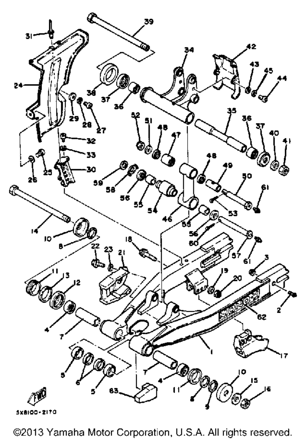 Swing arm