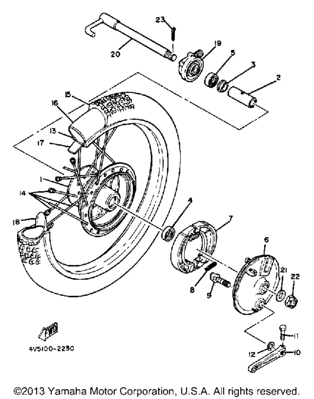 Front wheel