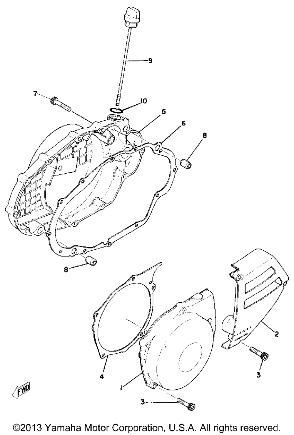 Crankcase cover