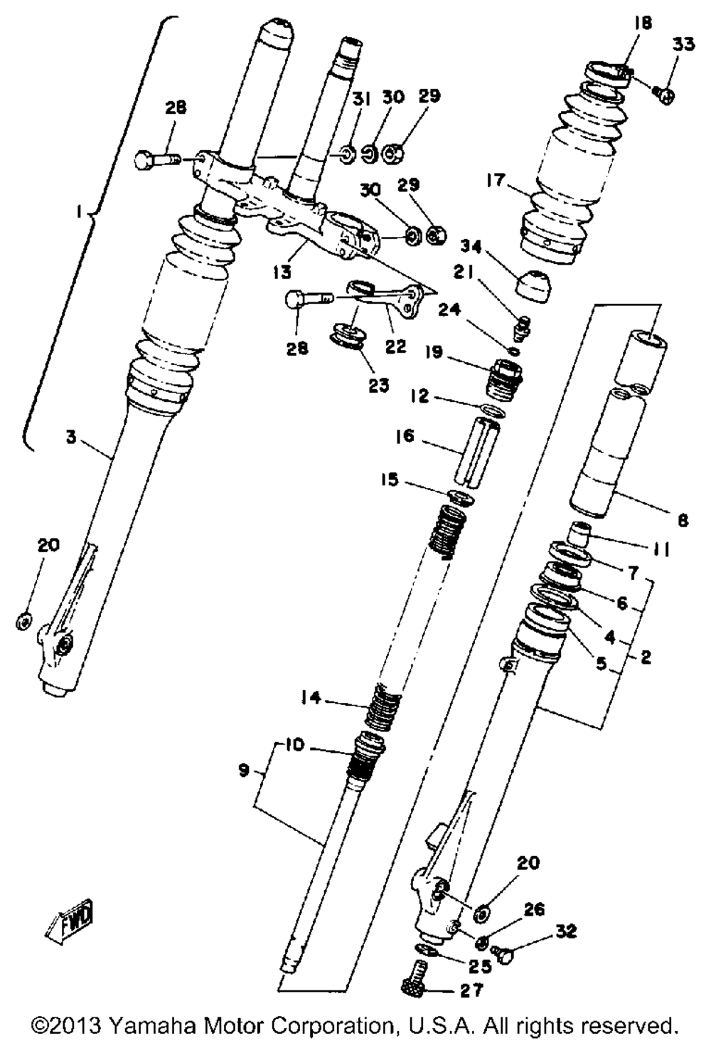 Front fork