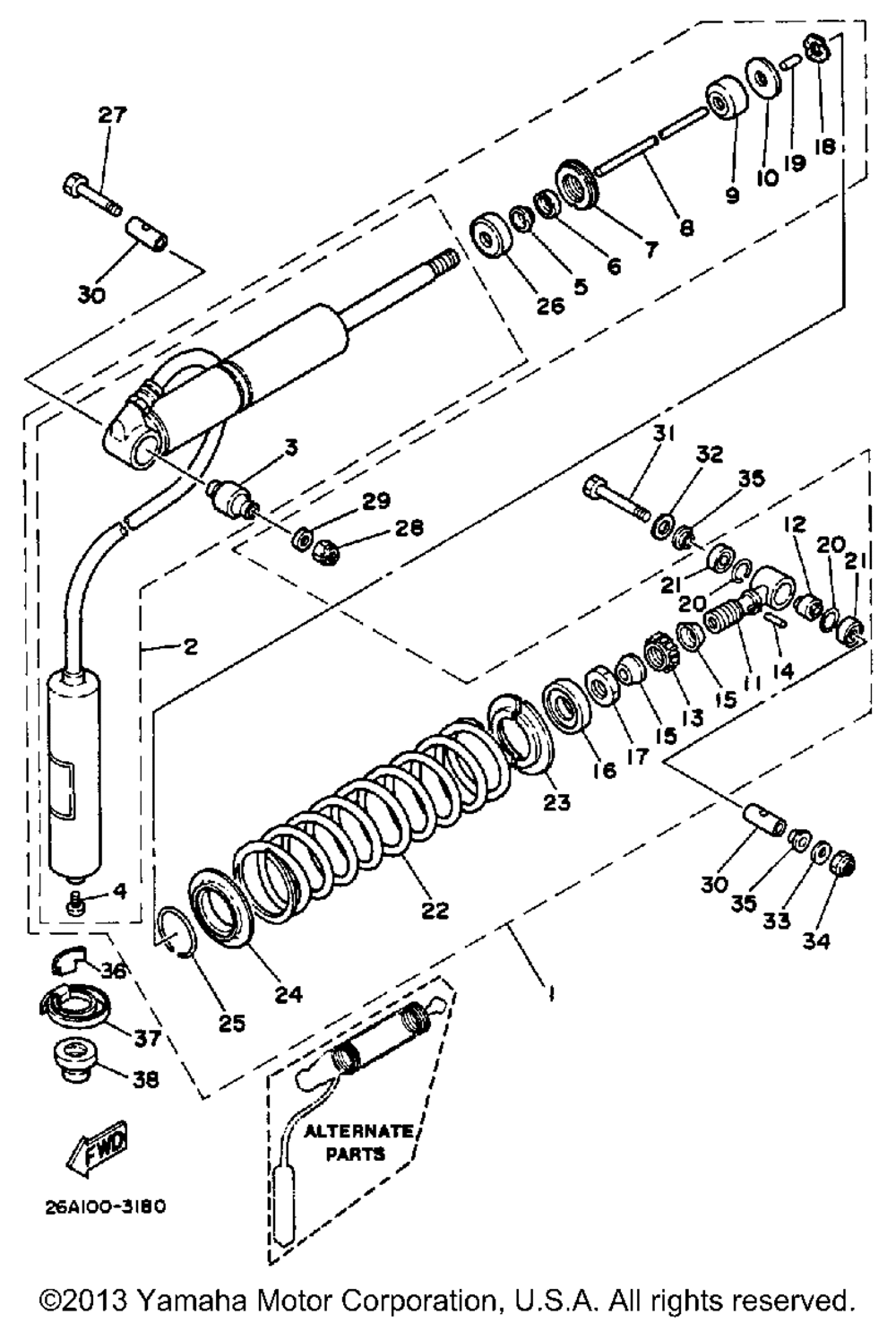 Rear shocks