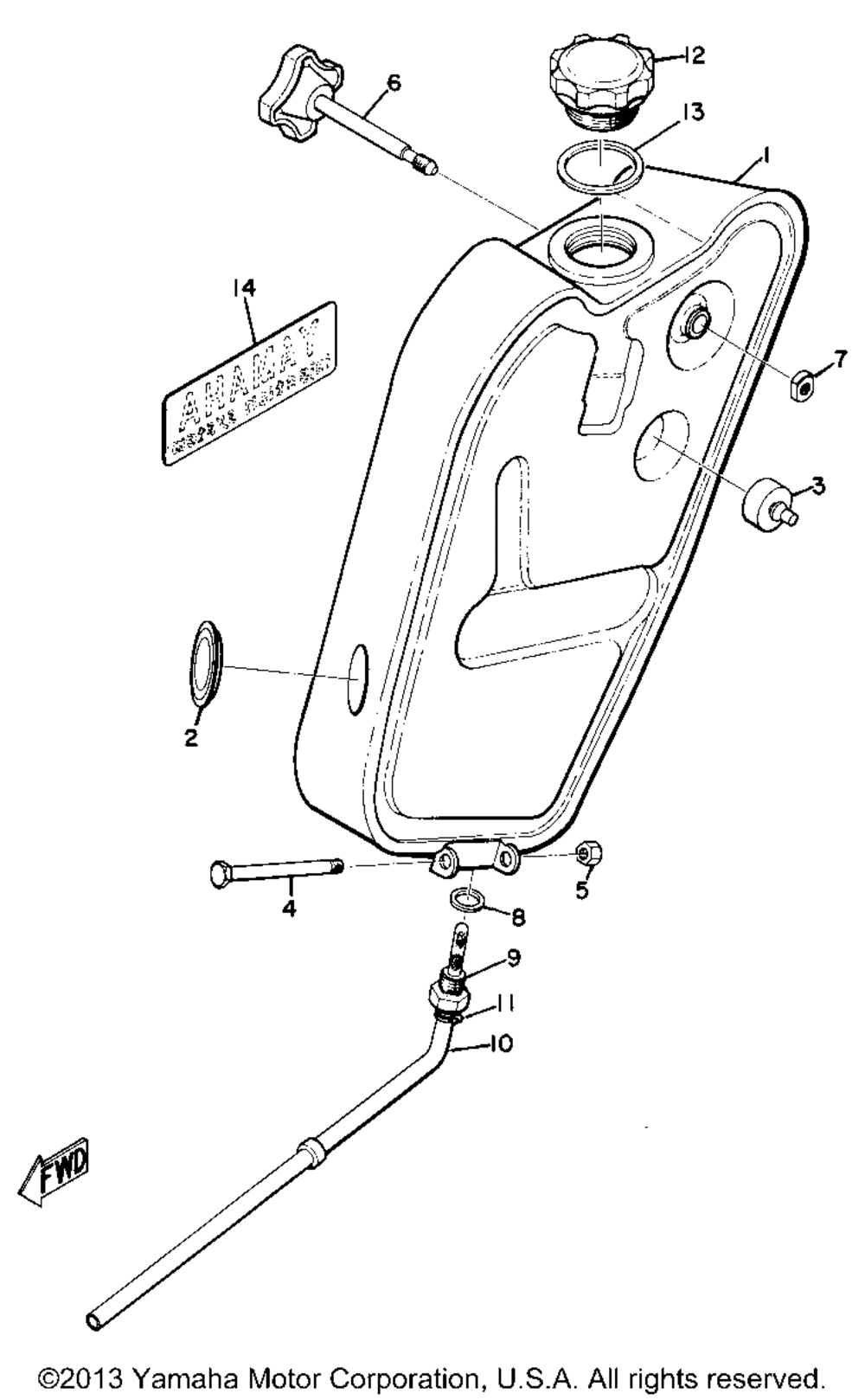 Oil tank