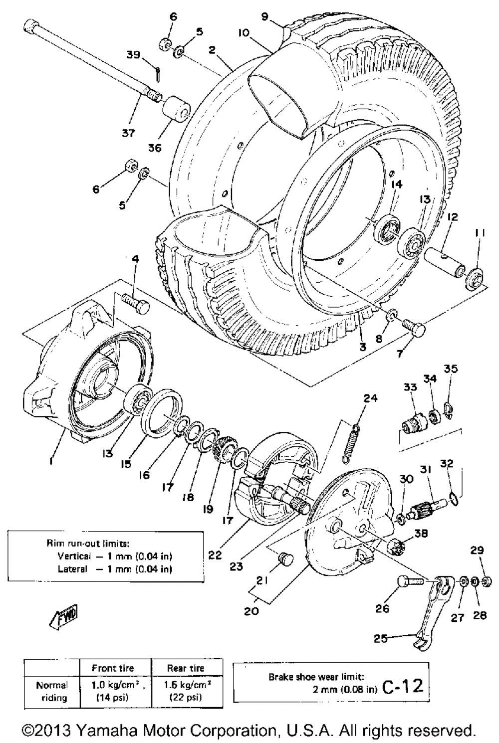 Front wheel