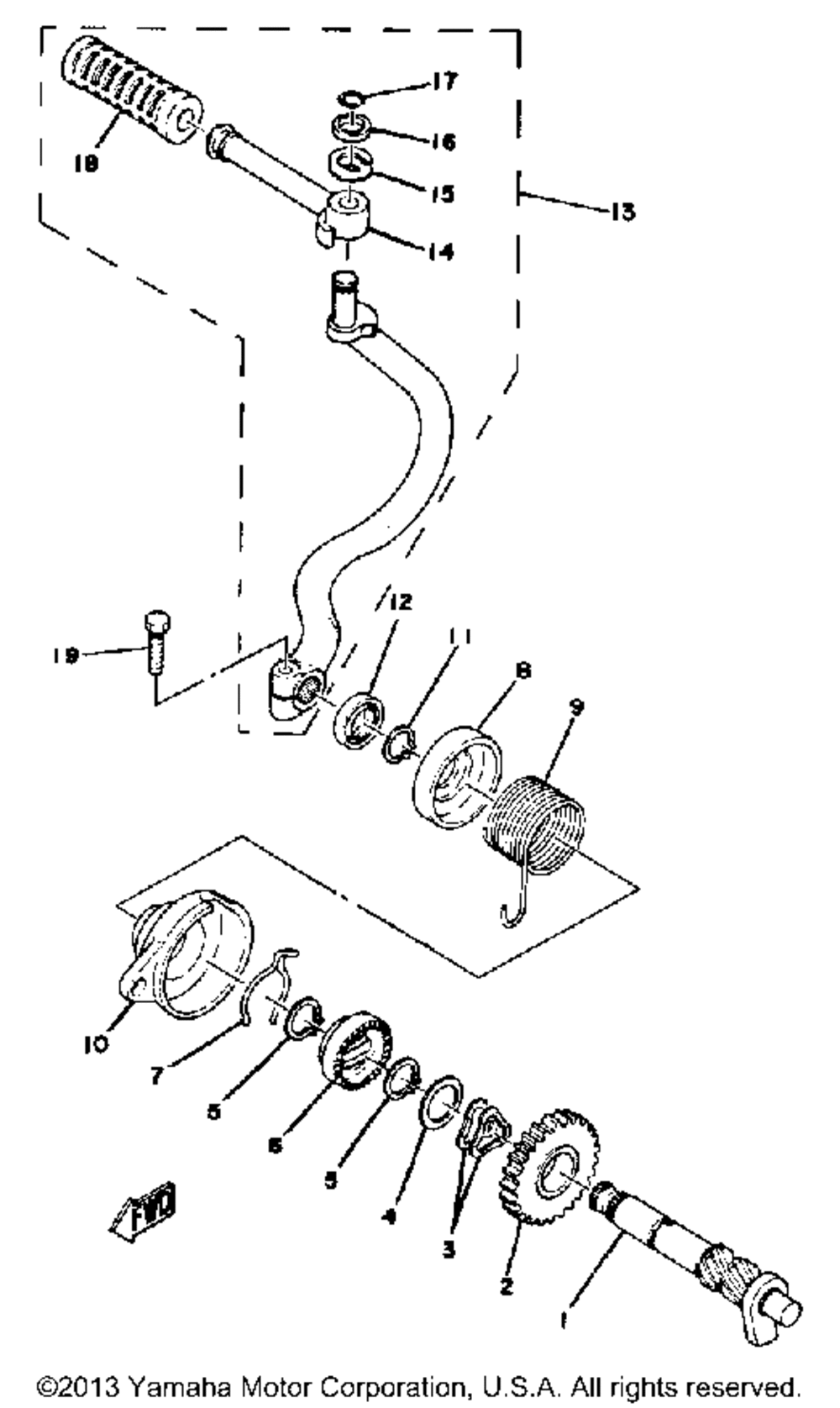 Kick - starter lb50pg - ph - pj