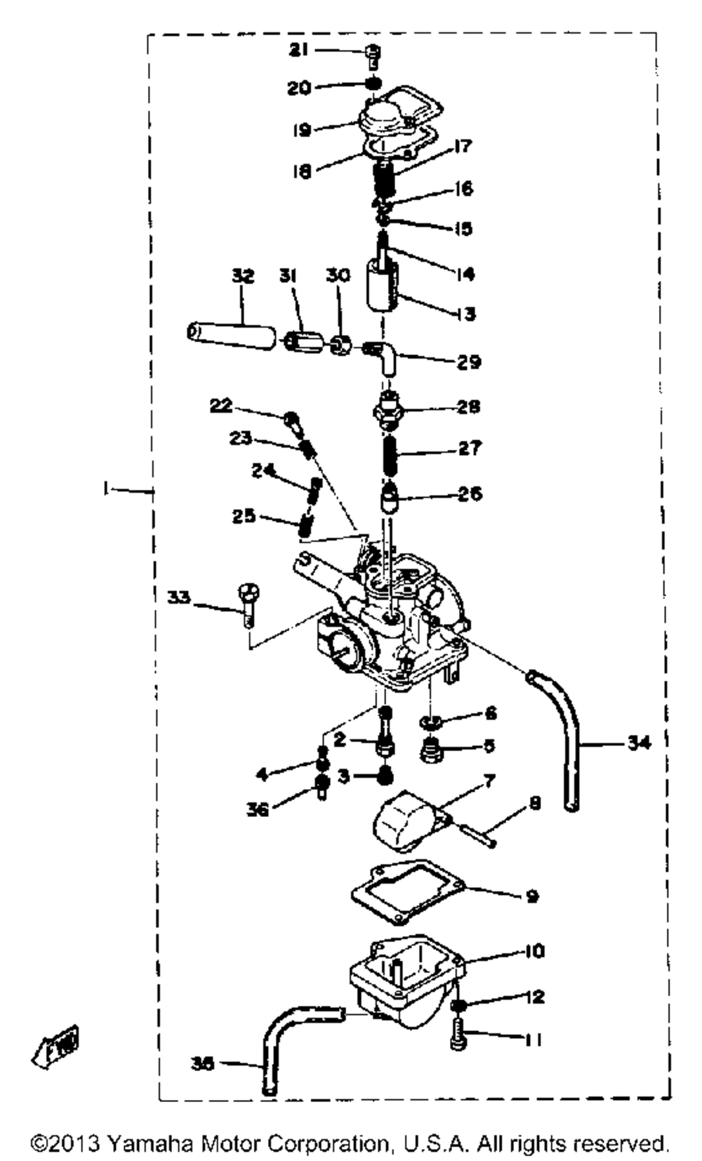 Carburetor lb80iiad