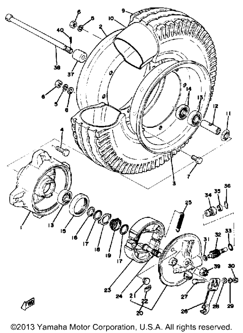 Front wheel