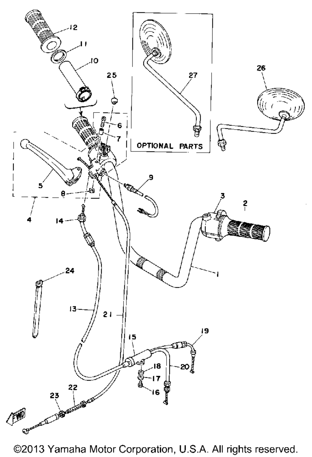 Handle - wire