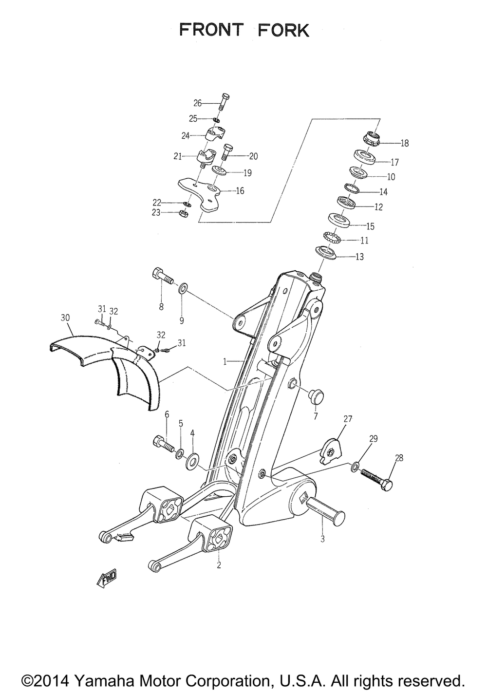 Front fork