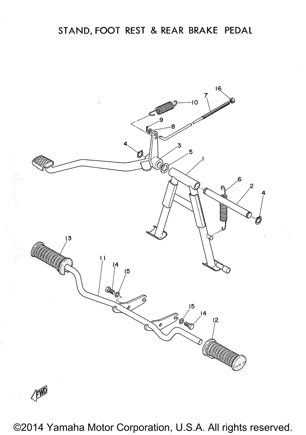 Footrest - stand