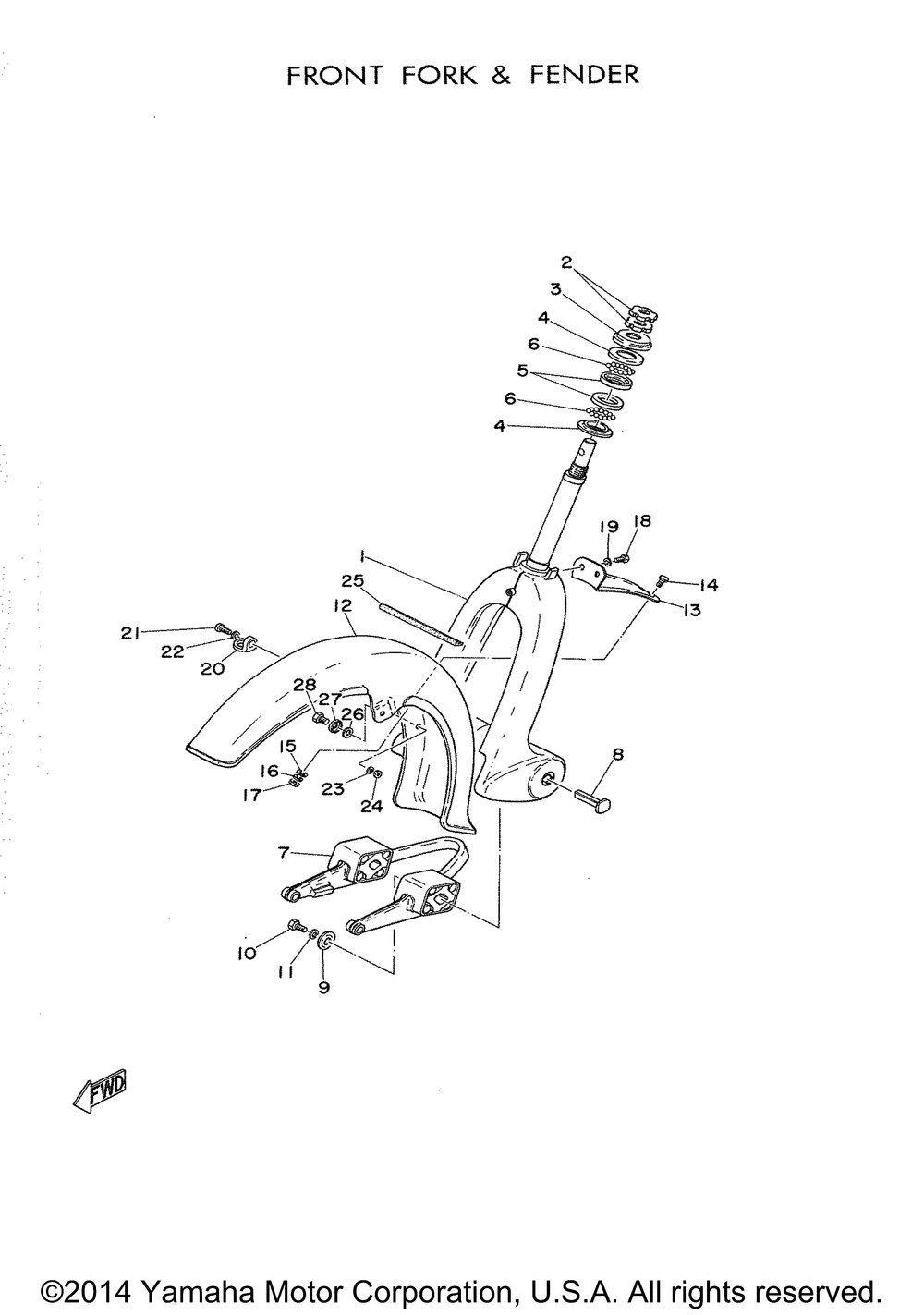 Front fork