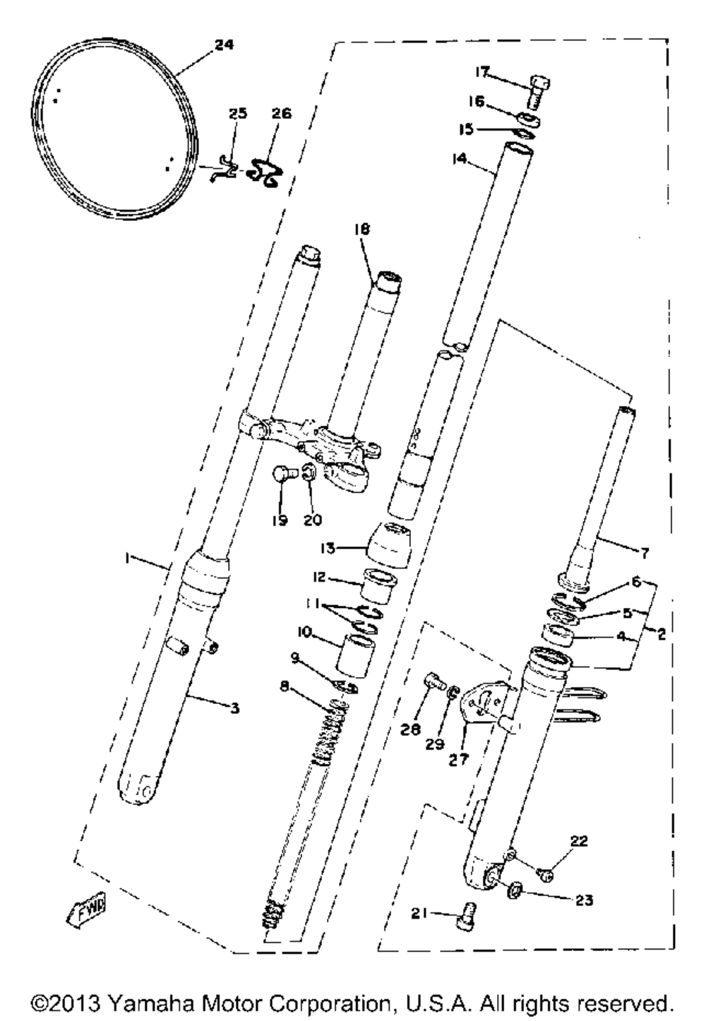 Front fork