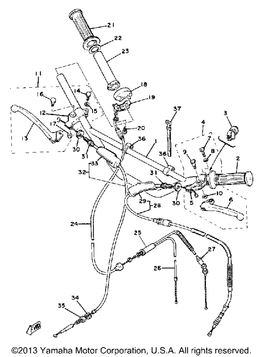 Handle-wire