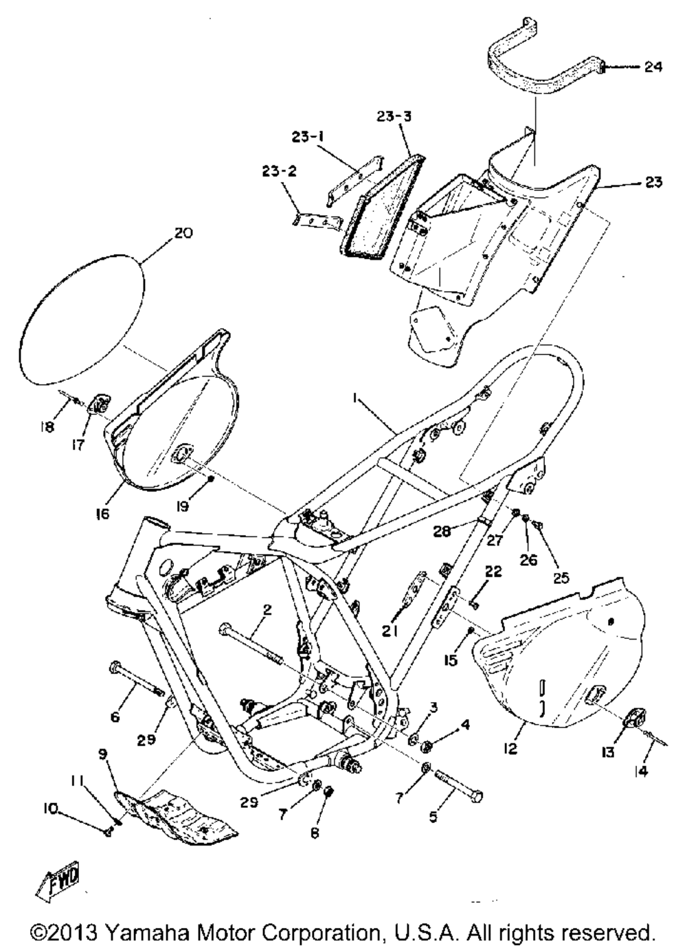 Frame - side cover