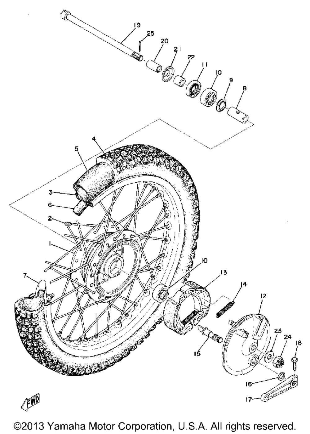 Front wheel