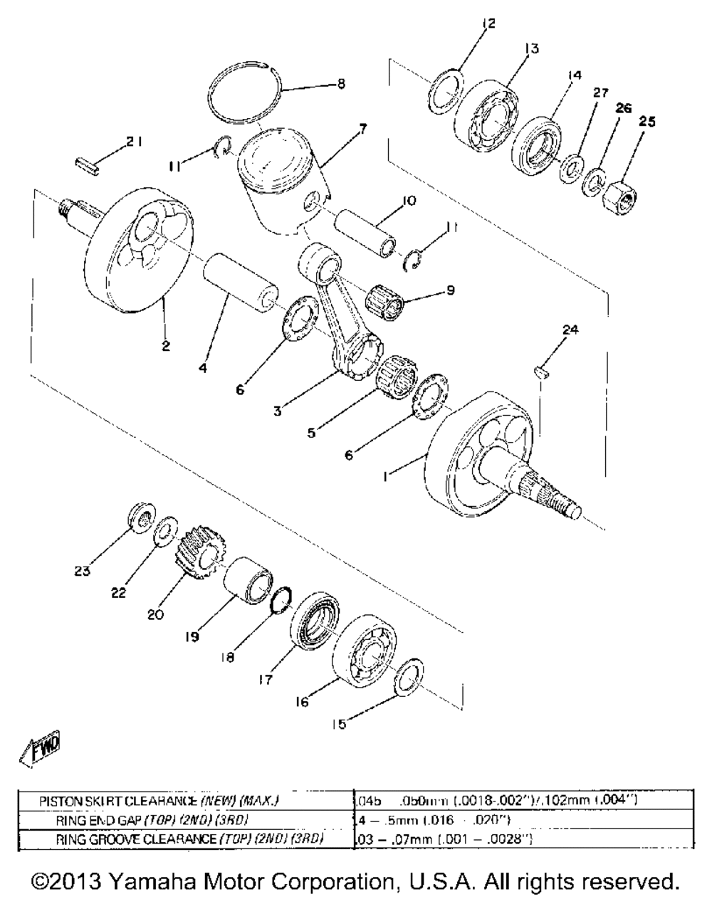 Crank - piston