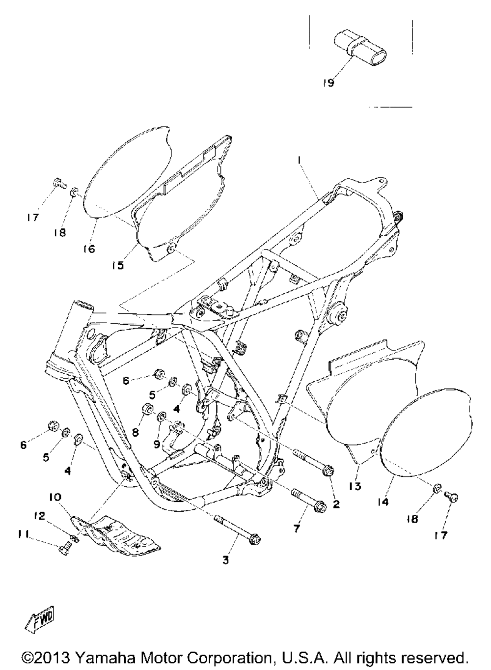 Frame - side cover