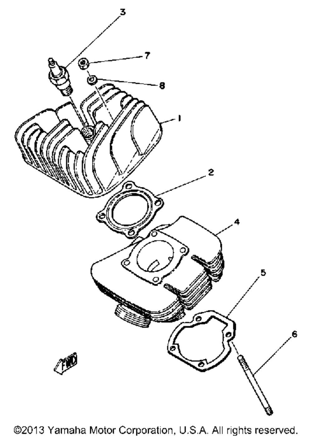 Cylinder head - cylinder