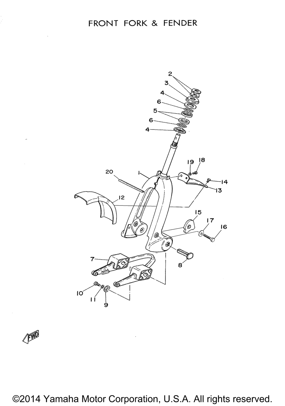 Front fork