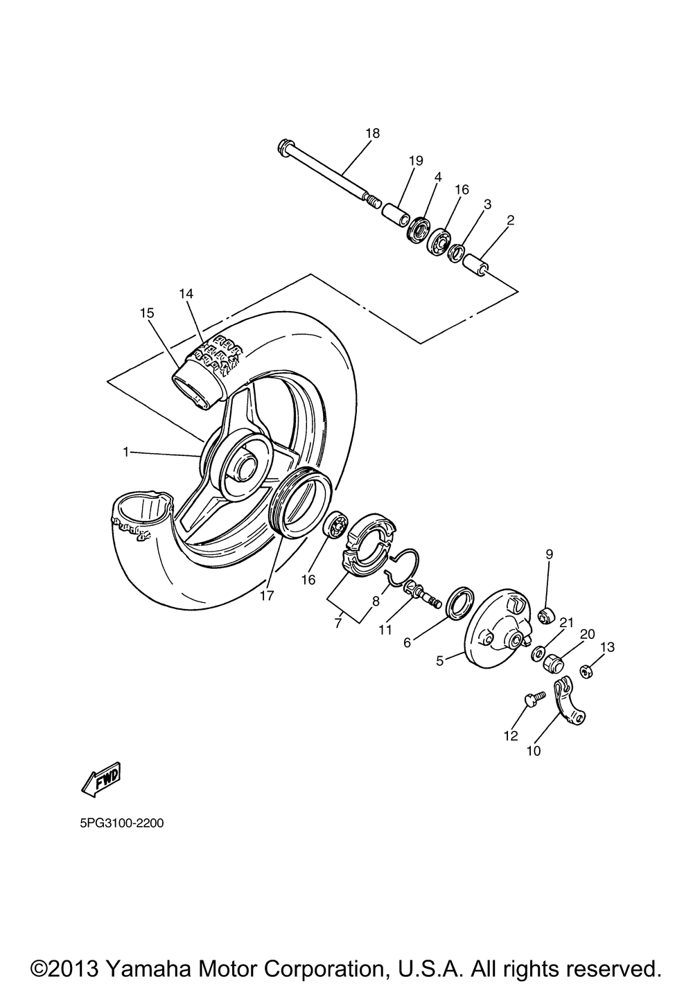 Front wheel