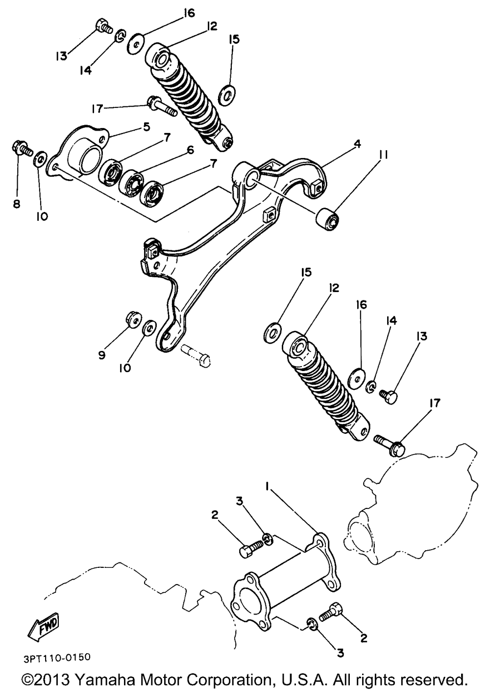 Rear arm - suspension