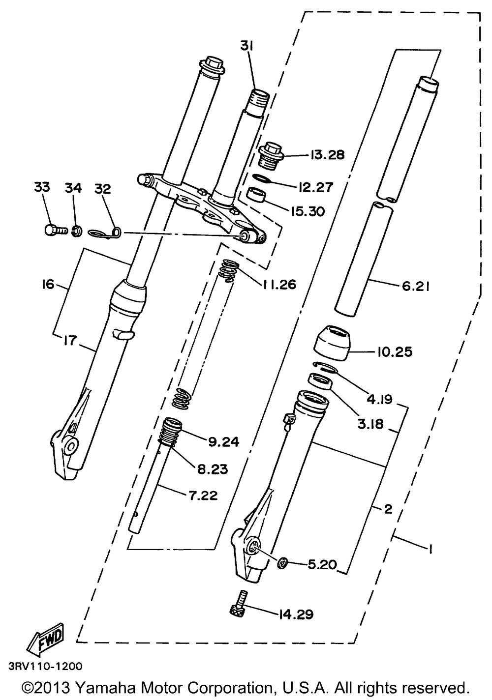 Front fork