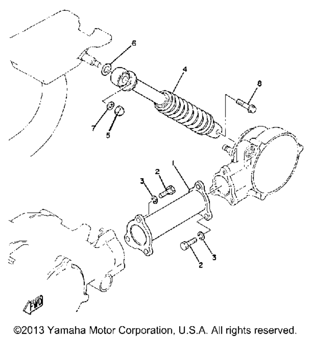 Rear arm-suspension