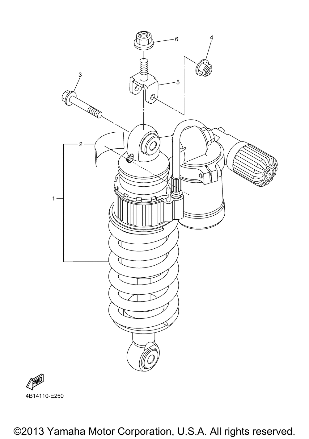 Rear suspension